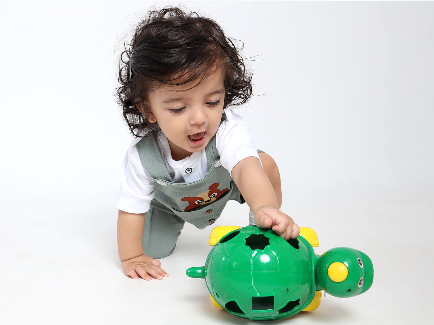 Beneto Green Classic Dungaree