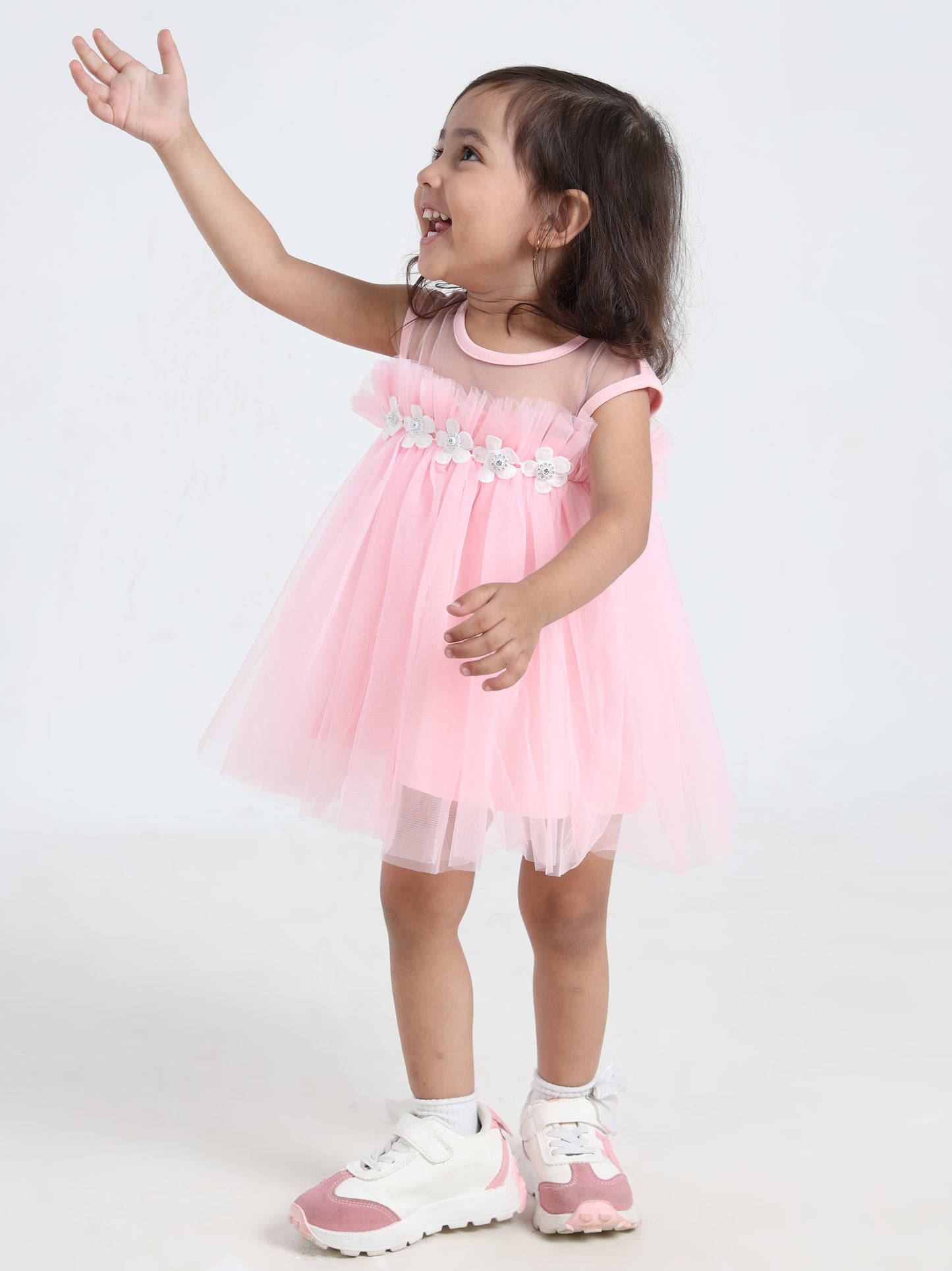 Siara Peach Grace Frock