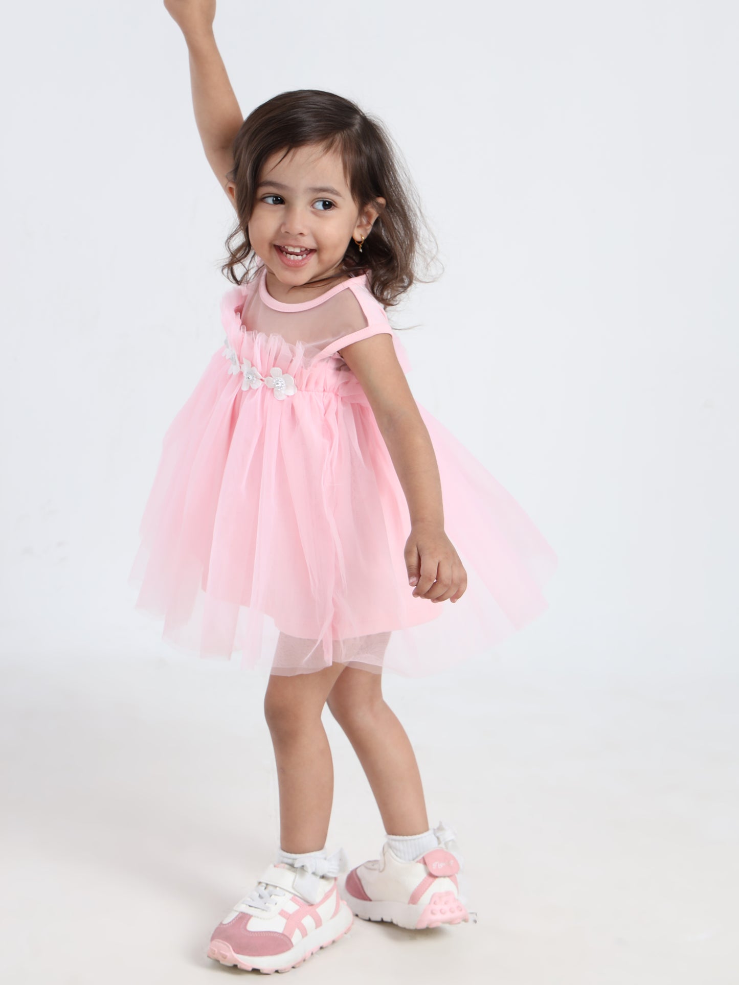 Siara Peach Grace Frock