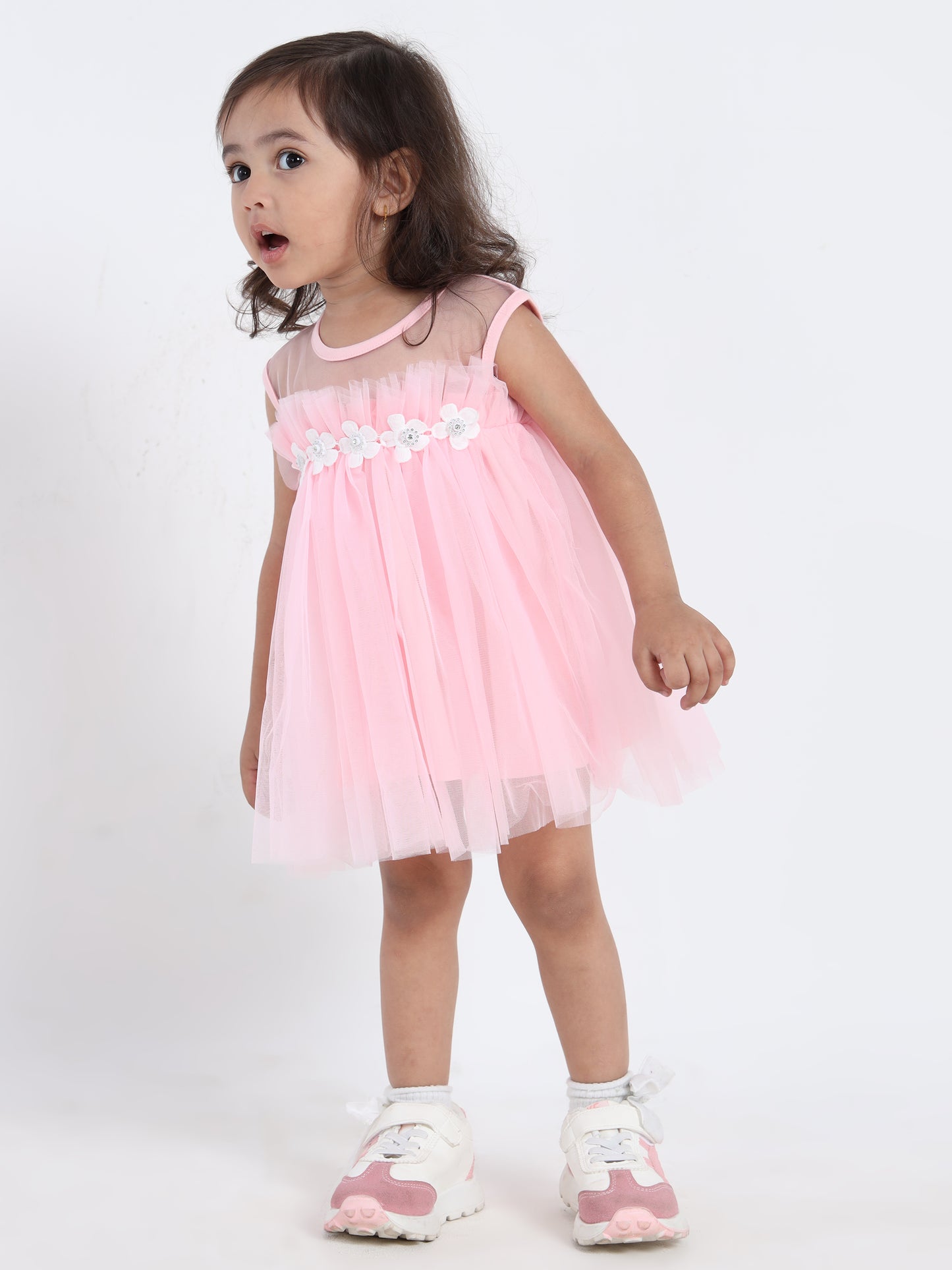 Siara Peach Grace Frock