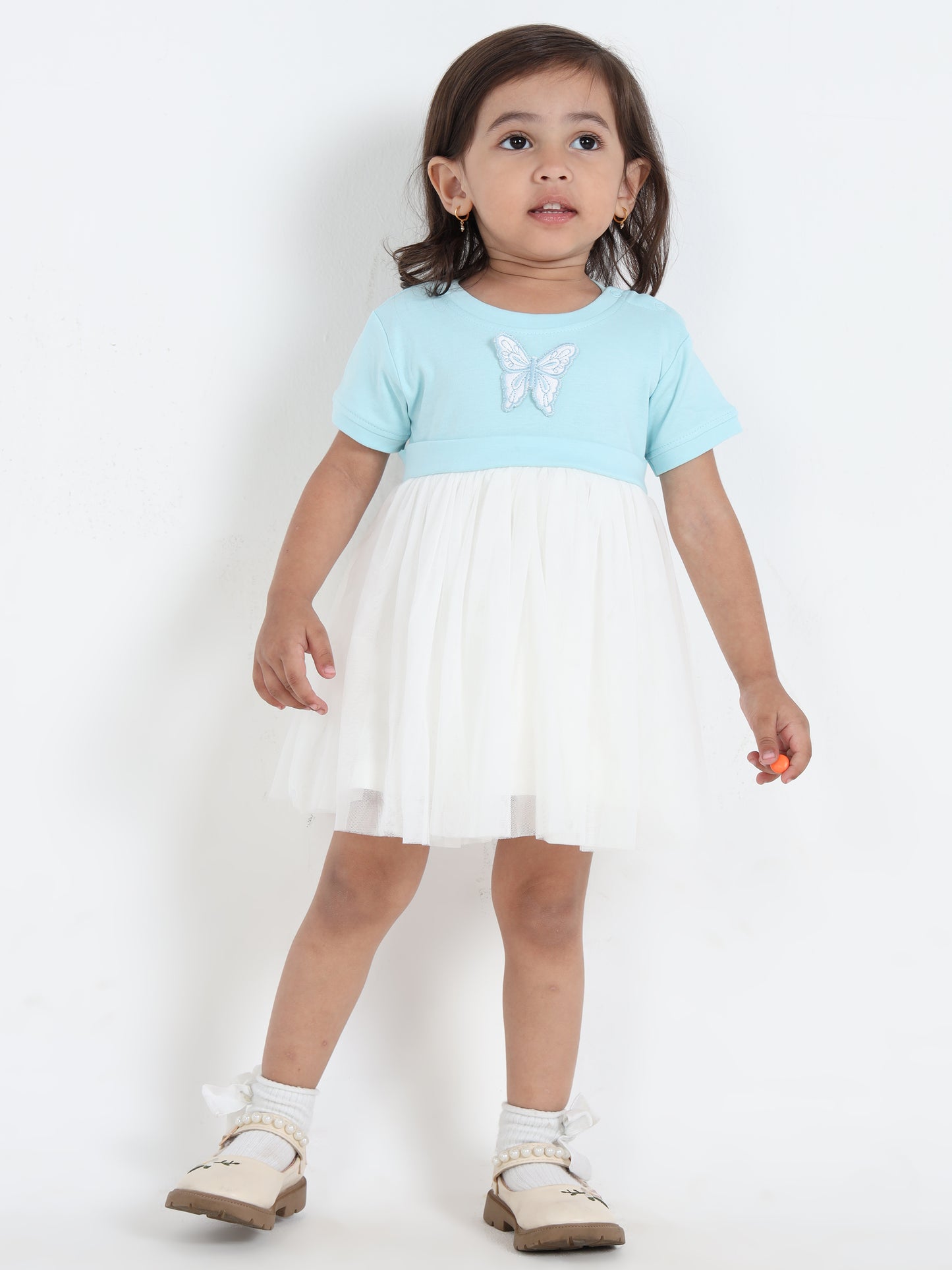 Juniya Sky Blue Delight Frock