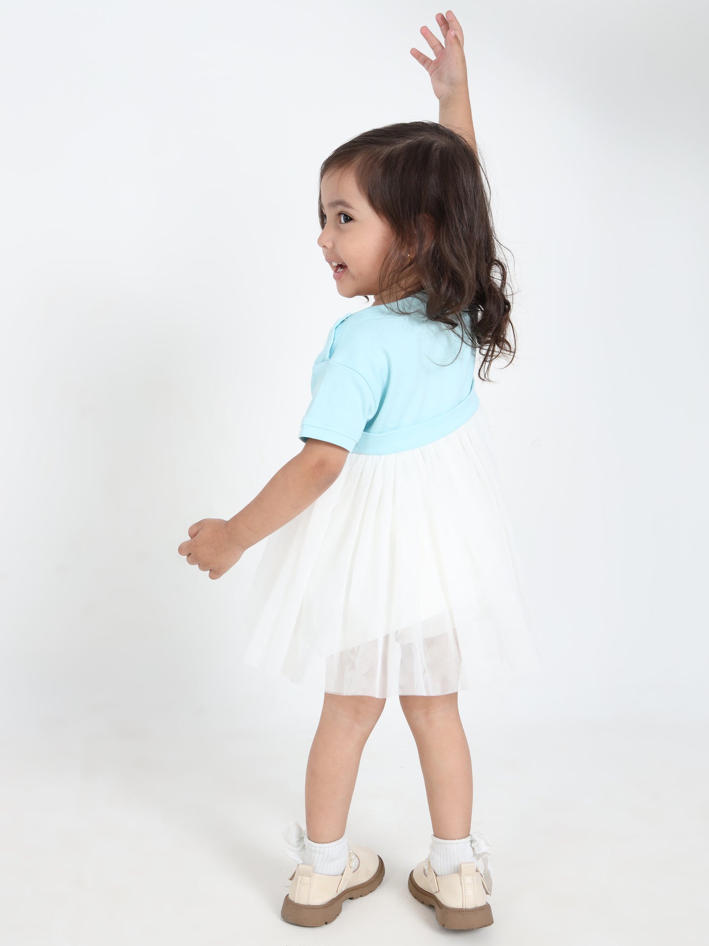 Juniya Sky Blue Delight Frock