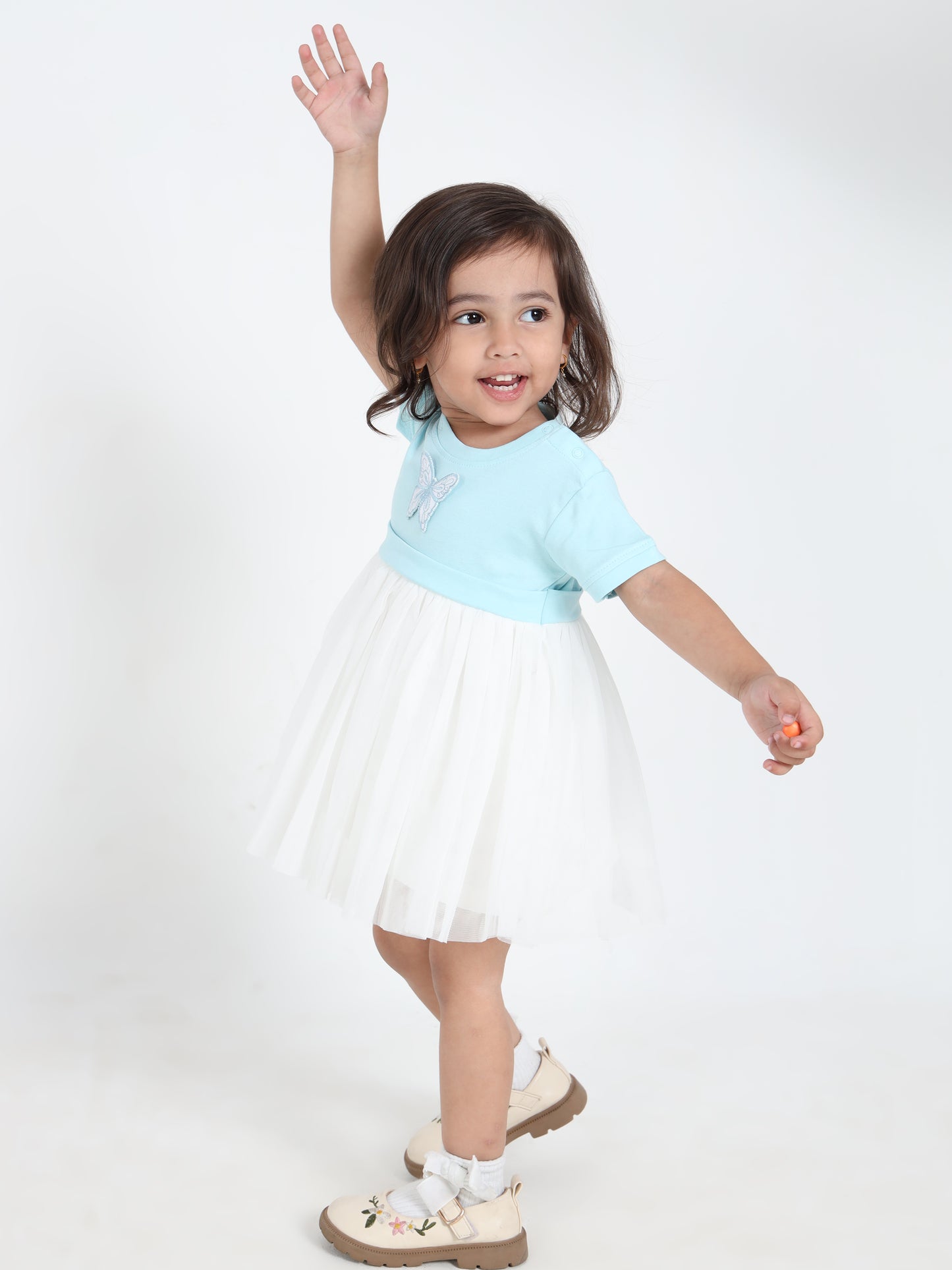 Juniya Sky Blue Delight Frock