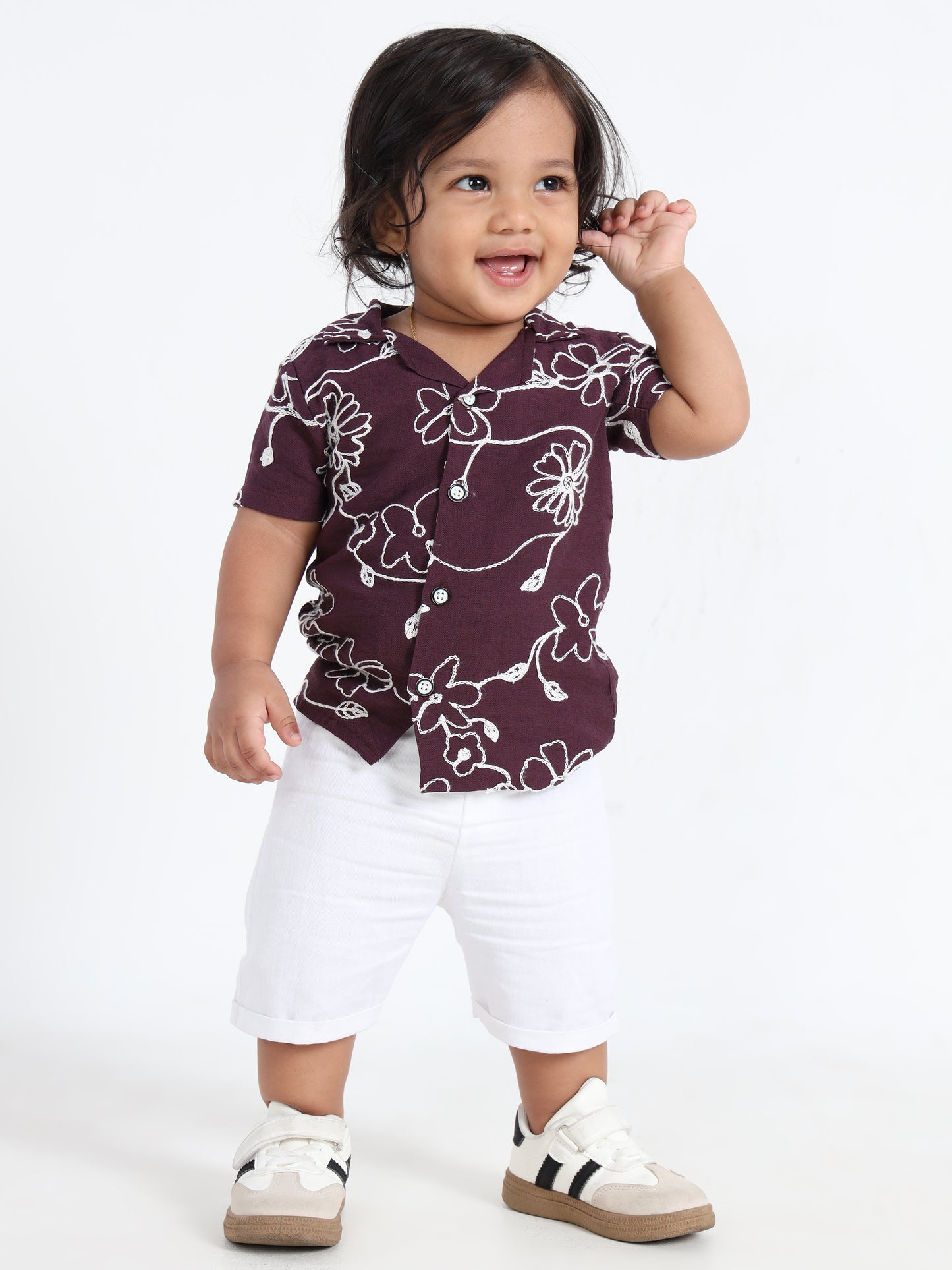 Green & Maroon Classic Co-ords Set