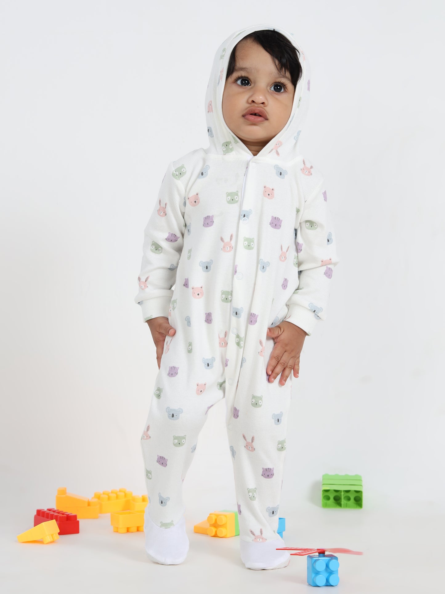 Andrea White Elegant Romper