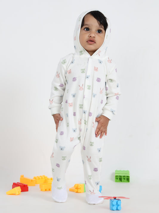 Andrea White Elegant Romper