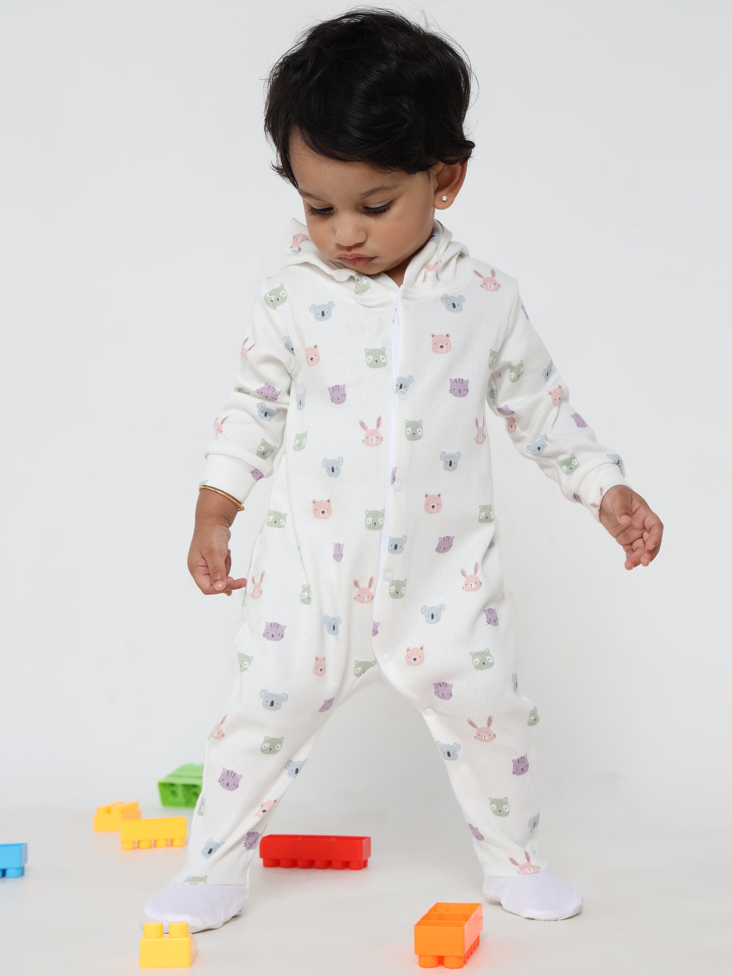 Andrea White Elegant Romper
