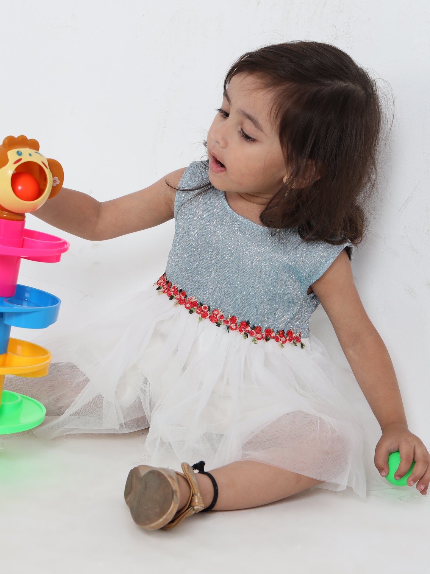 Catherine Sky Blue Grace Frock