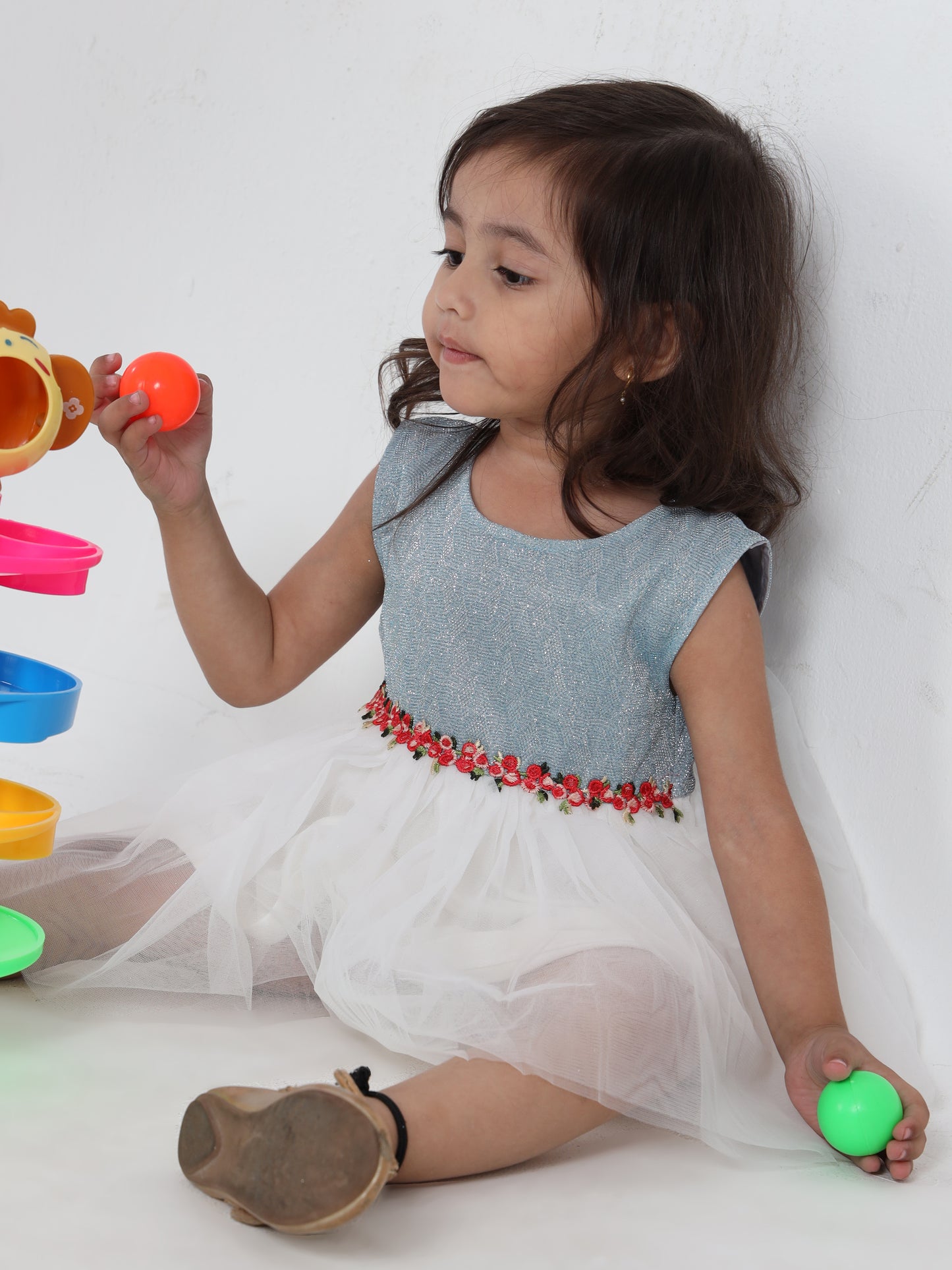 Catherine Sky Blue Grace Frock