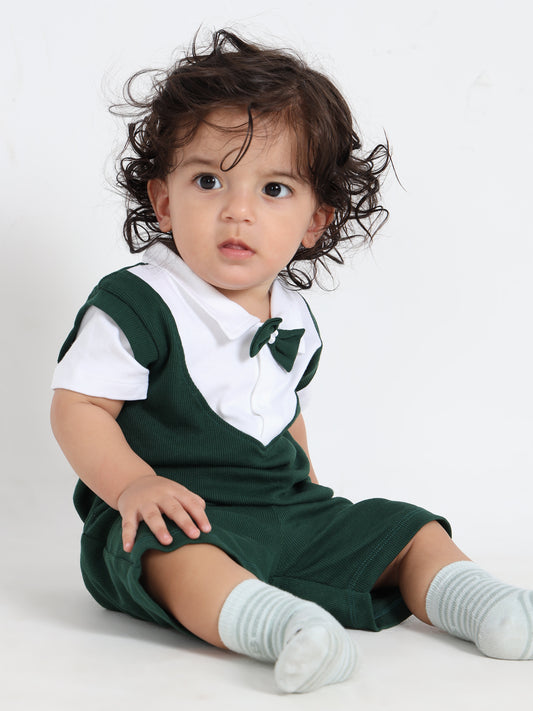 Stark Green Classic Dungaree