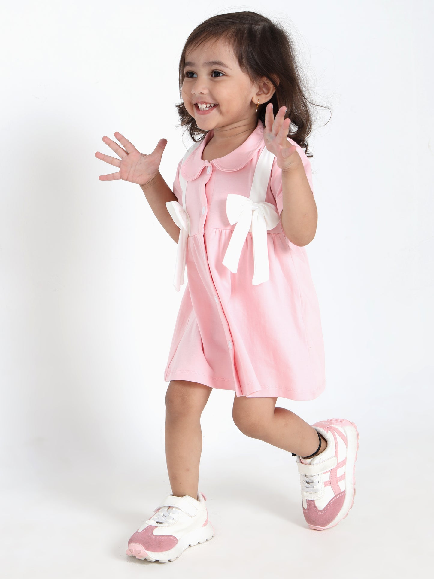 Aaliya Peach Grace Frock