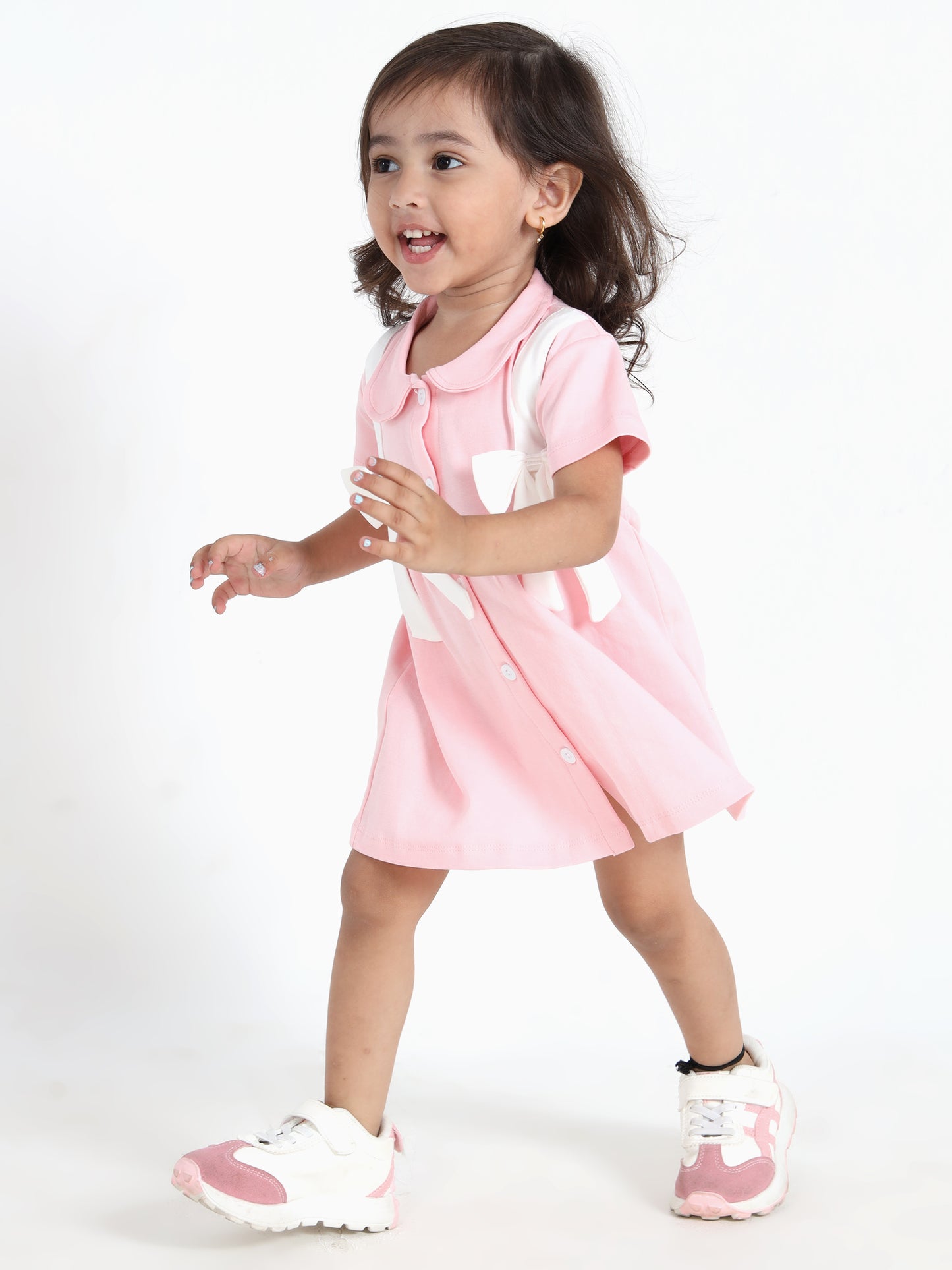 Aaliya Peach Grace Frock