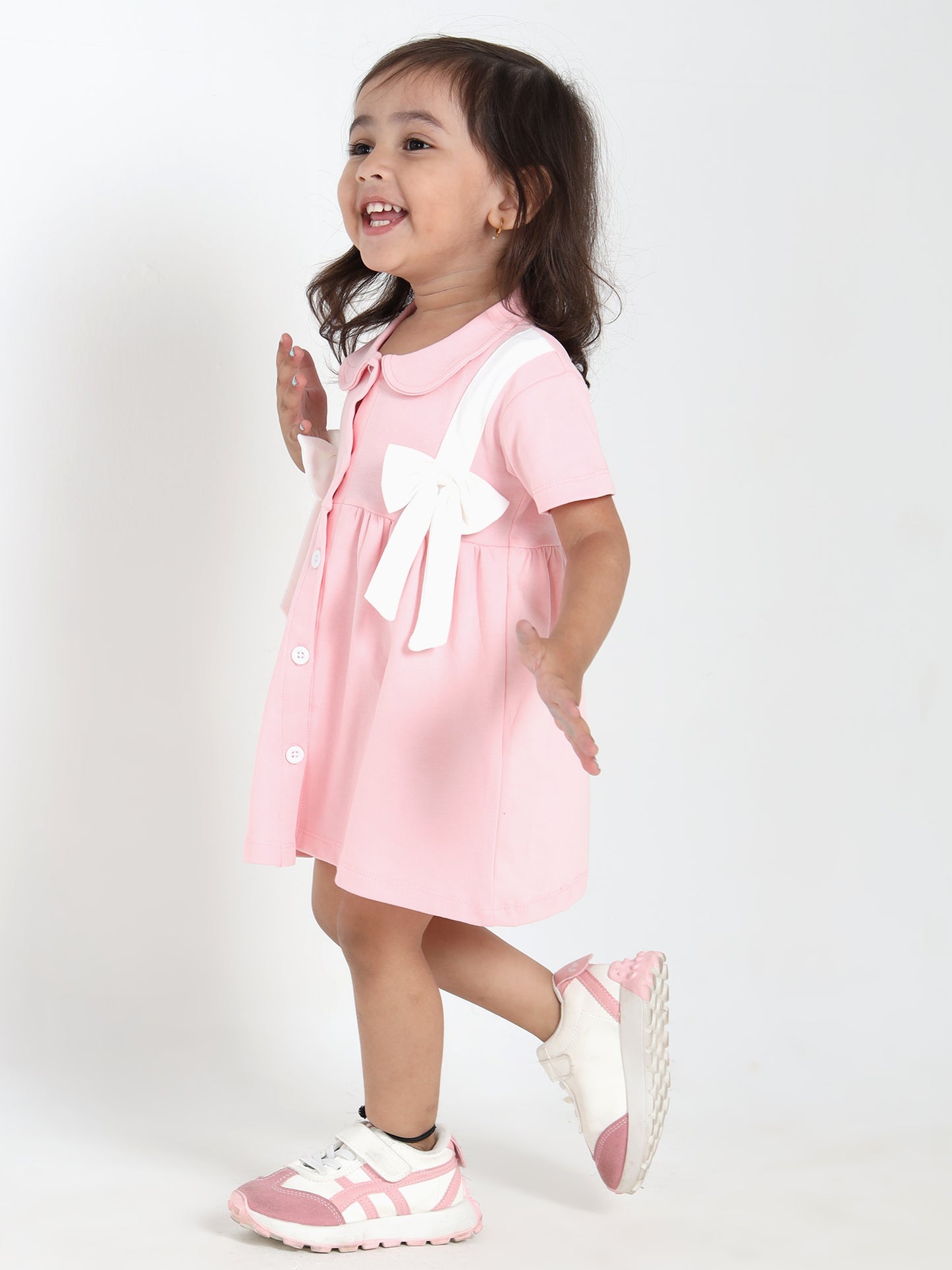Aaliya Peach Grace Frock