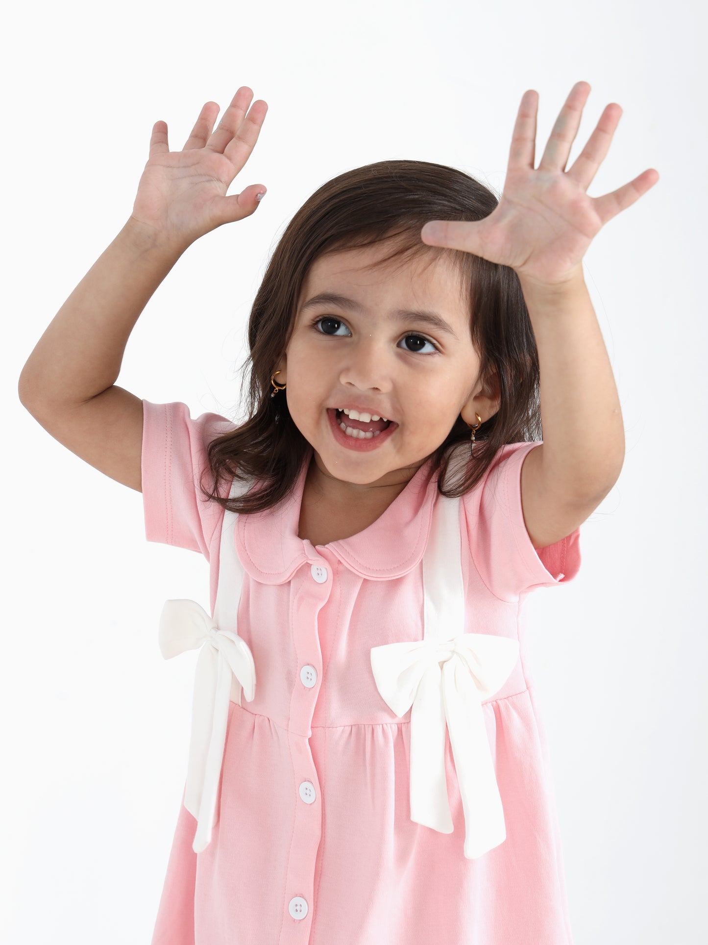 Aaliya Peach Grace Frock