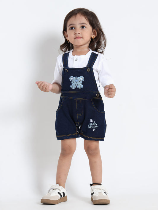 Titan Dark Denim Classic Dungaree