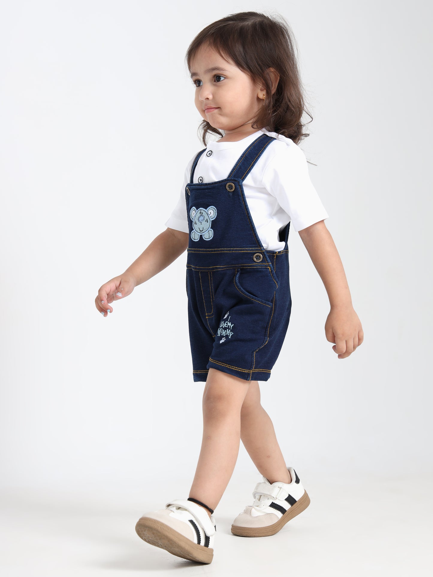 Titan Dark Denim Classic Dungaree
