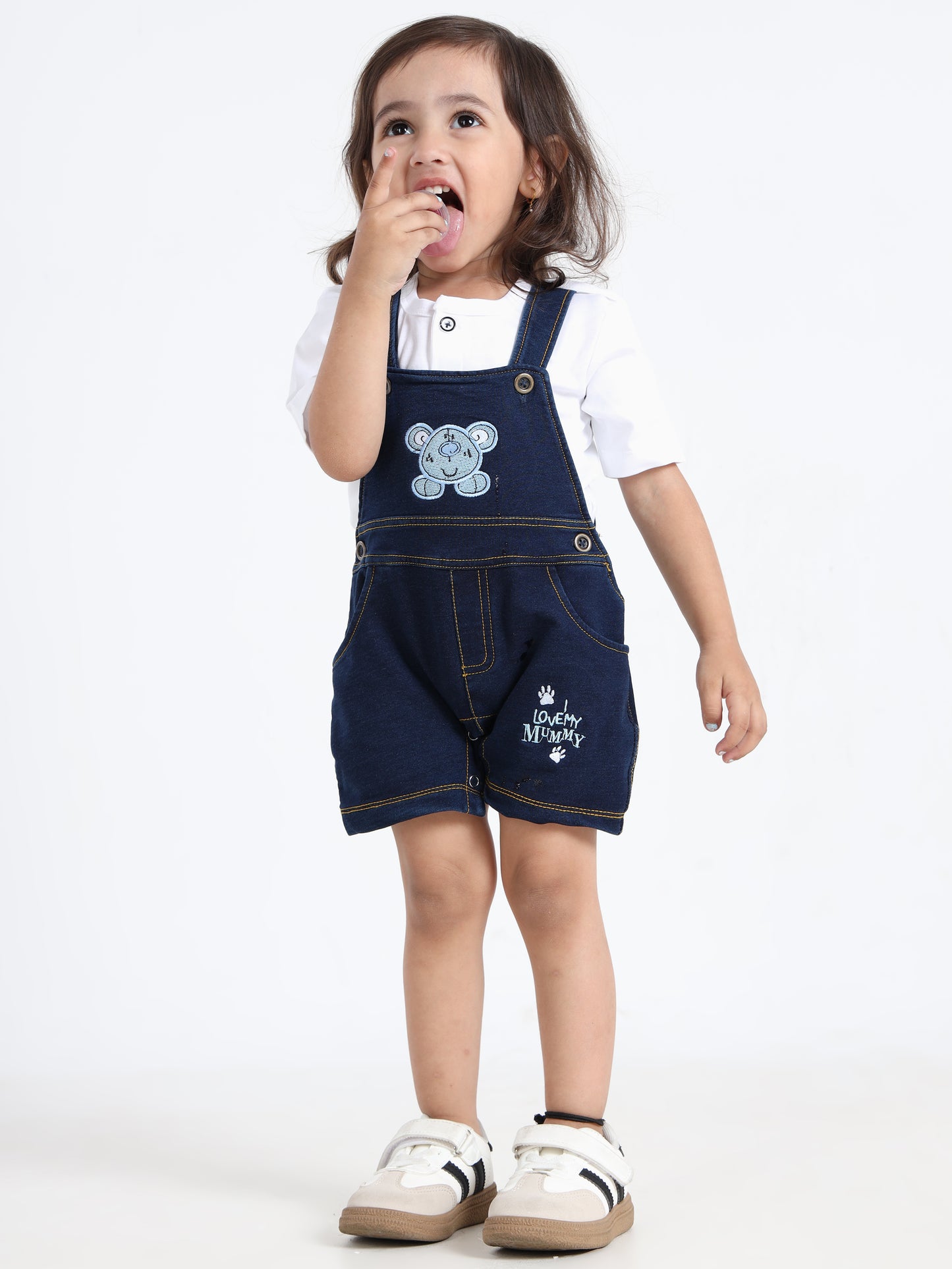 Titan Dark Denim Classic Dungaree