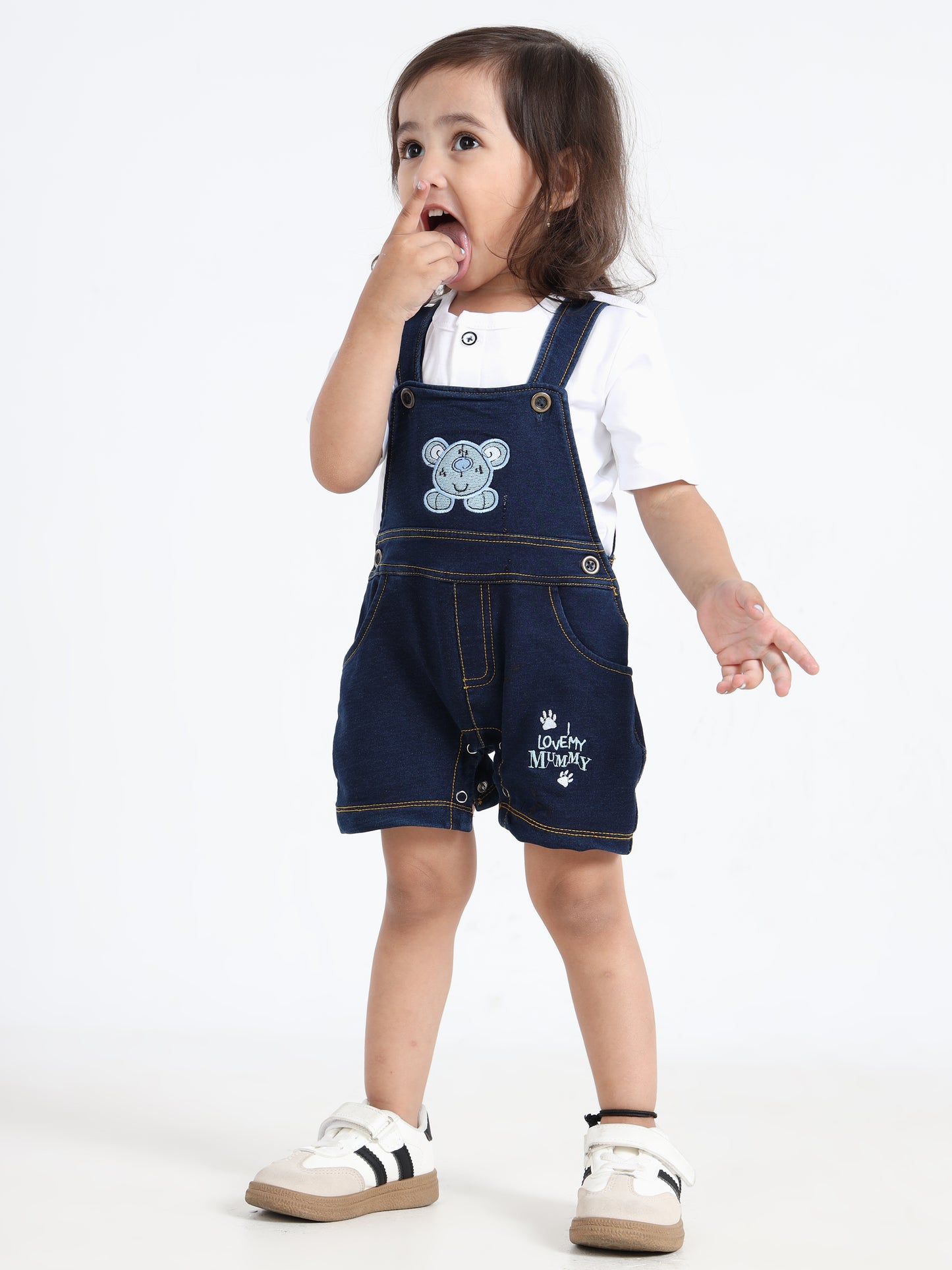 Titan Dark Denim Classic Dungaree
