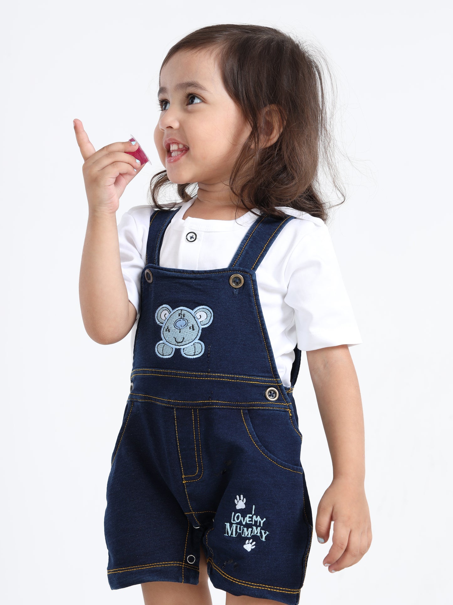 Titan Dark Denim Classic Dungaree