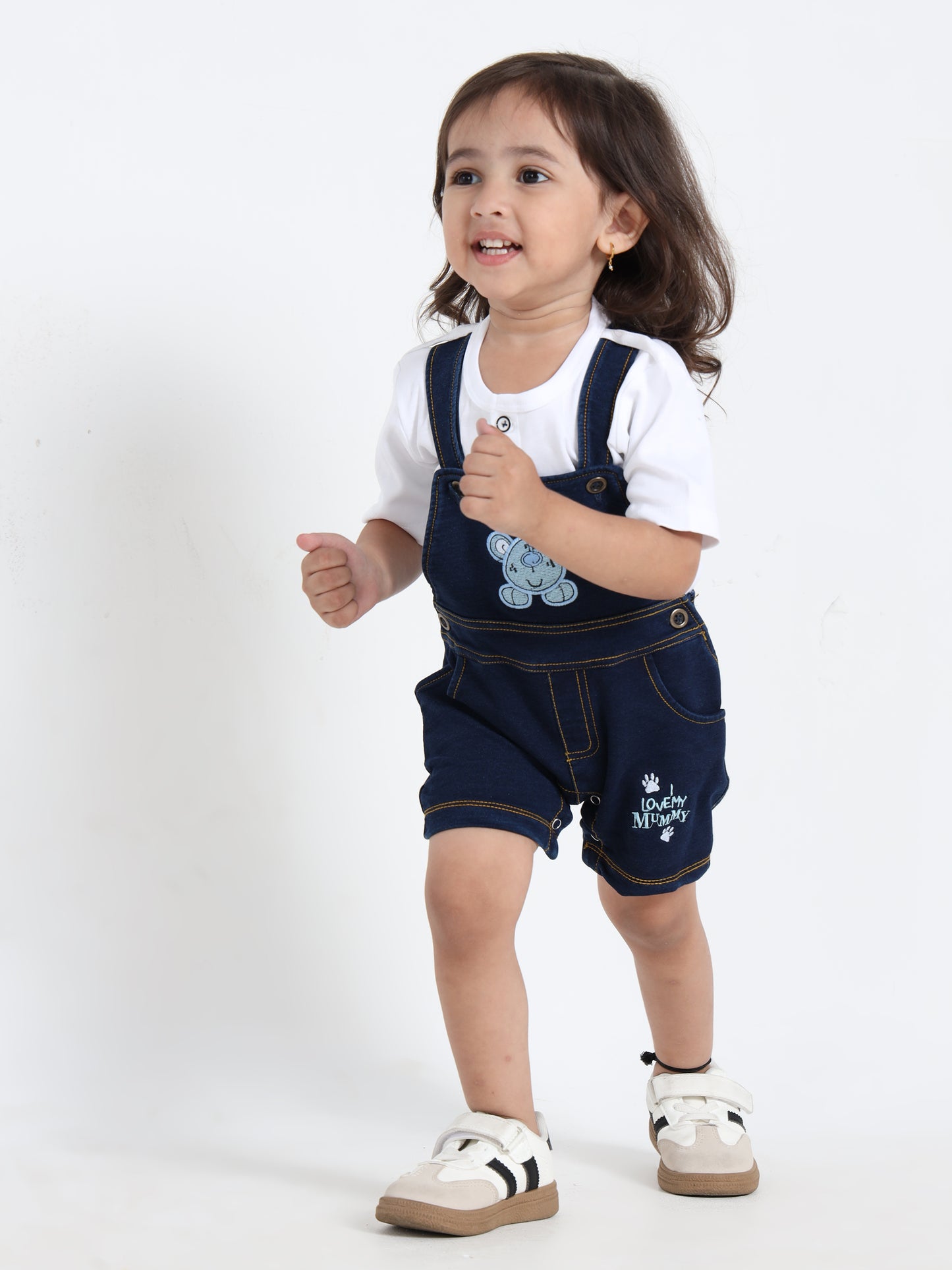 Titan Dark Denim Classic Dungaree