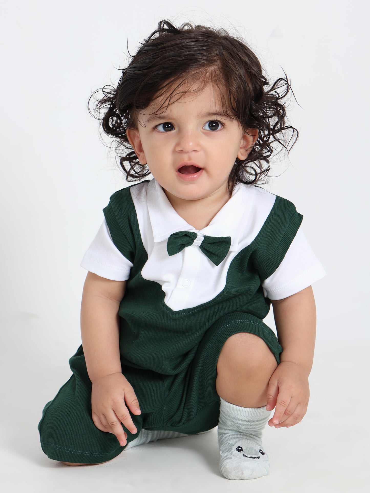 Stark Green Classic Dungaree