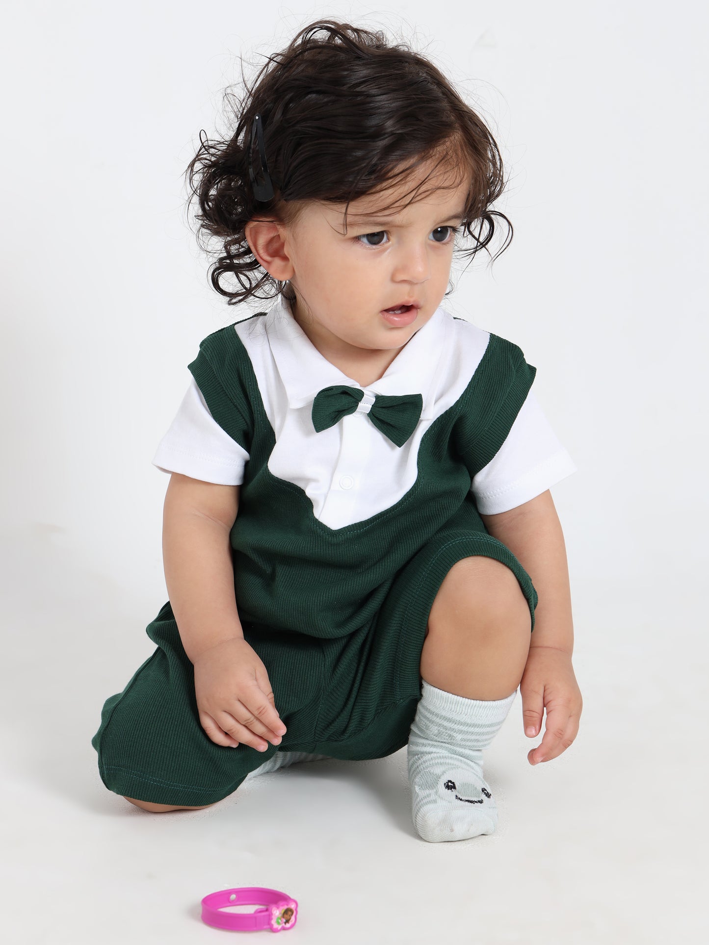 Stark Green Classic Dungaree