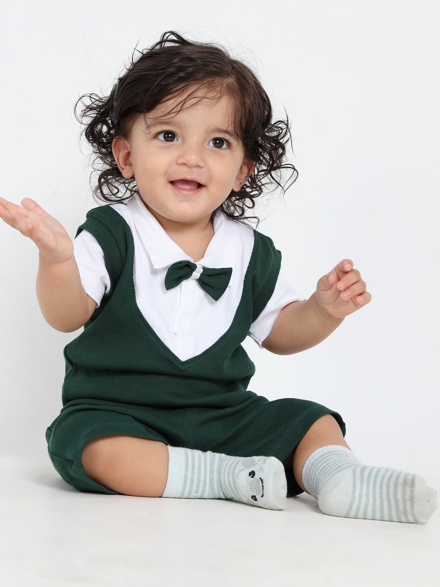 Stark Green Classic Dungaree