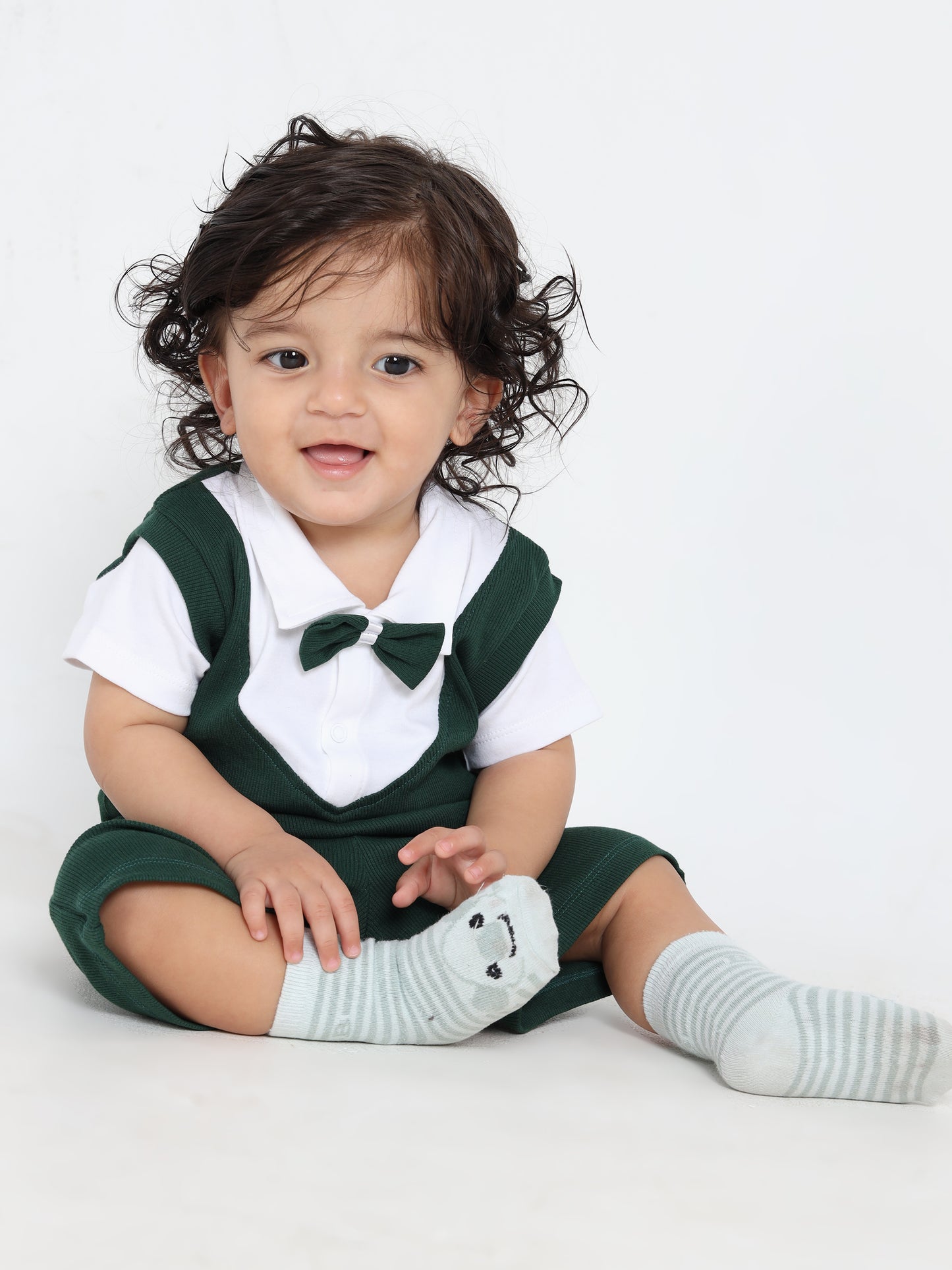 Stark Green Classic Dungaree