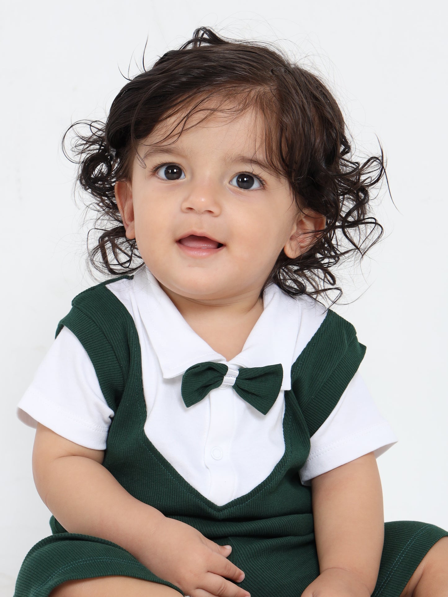Stark Green Classic Dungaree